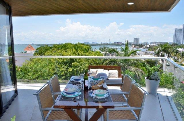 Takh Sea View Apartment Cancún Exterior foto