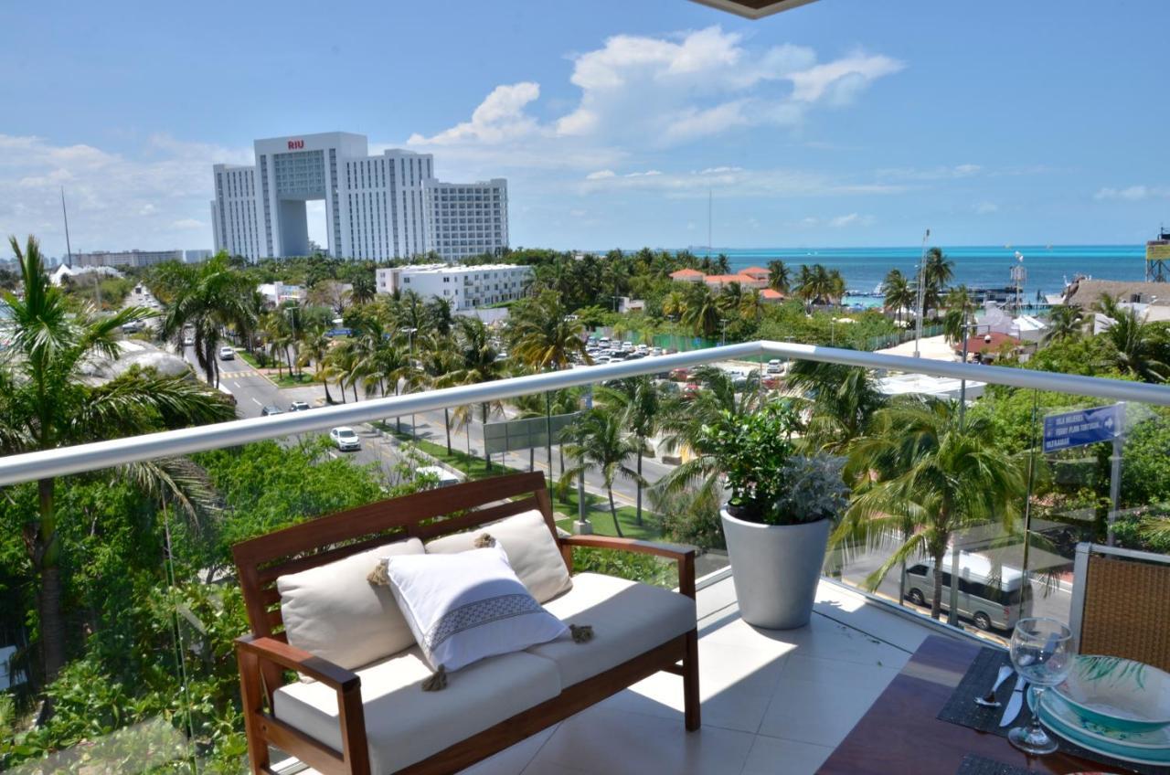 Takh Sea View Apartment Cancún Exterior foto